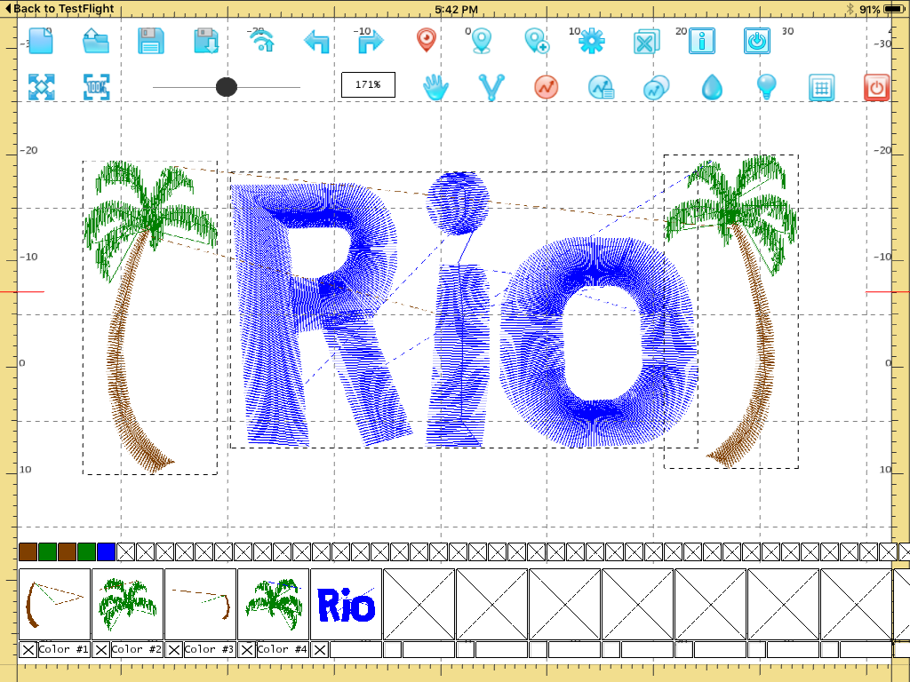 rio image threadses embroidery machine