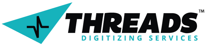 threads digitizing logo