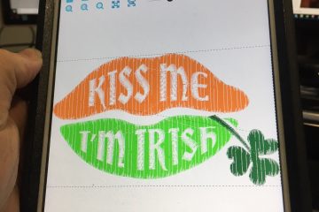 Kiss Me Irish Embroidery